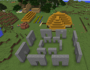 Minecraft Stone Age Settlement